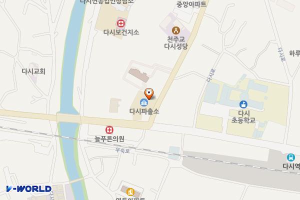 나주시공영주차장(다시면 월태리) 위치 지도 — 전남광주통합특별시 나주시 다시면 월태리 574