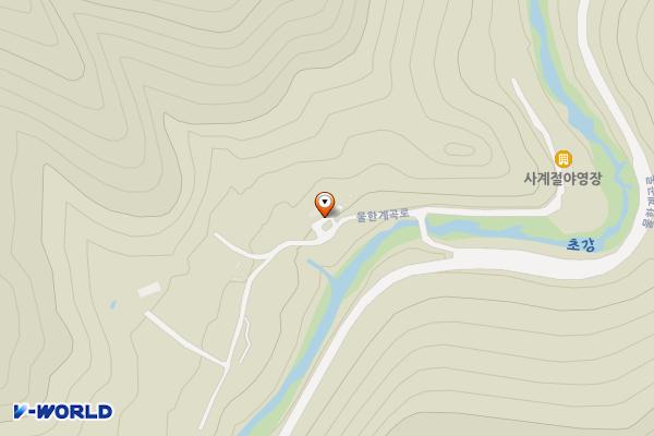 물한산장펜션 위치 지도 — 충청북도 영동군 상촌면 물한계곡로 704