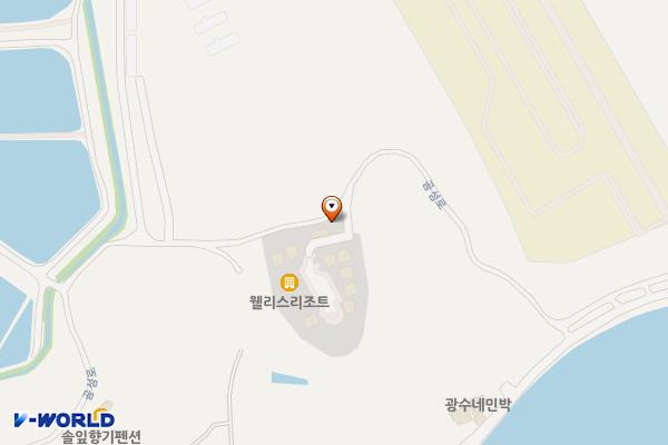 태안오션힐리조트 위치 지도 — 충청남도 태안군 남면 곰섬로 430-39
