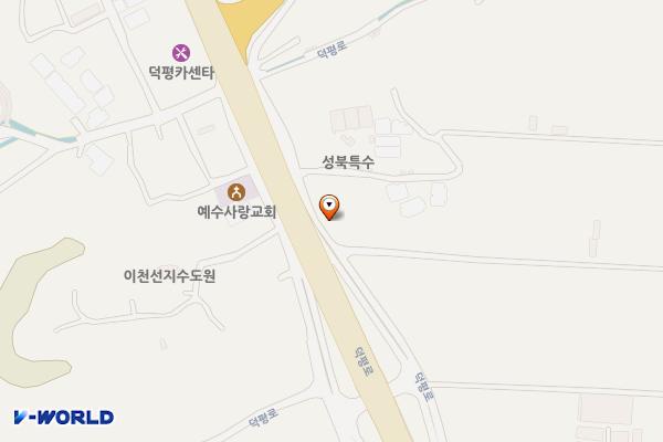 덕평 마산아구 이천쌀밥 위치 지도 — 경기도 이천시 마장면 덕평로882번길 2-9