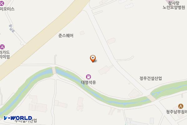 청주탑요양병원 위치 지도 — 충청북도 청주시 서원구 궁뜰로 16
