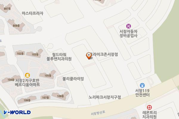 스카이플러스 위치 지도 — 인천광역시 남동구 서창남순환로216번길 17