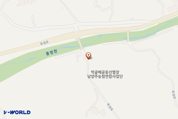 ㈜한영멀티 전기차충전소 위치 지도 — 경기도 남양주시 진건읍 독정로 108-29