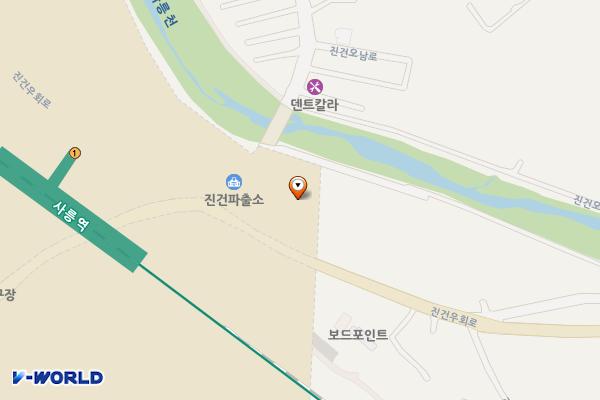 파스쿠찌 남양주사릉역점 위치 지도 — 경기도 남양주시 진건읍 진건우회로 75