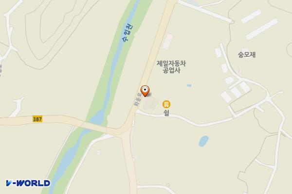 쉴모텔 위치 지도 — 경기도 포천시 일동면 화동로 950
