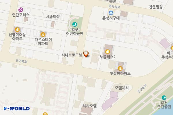 3M썬팅전문점(대전유성구) 위치 지도 — 대전광역시 유성구 온천북로59번길 10