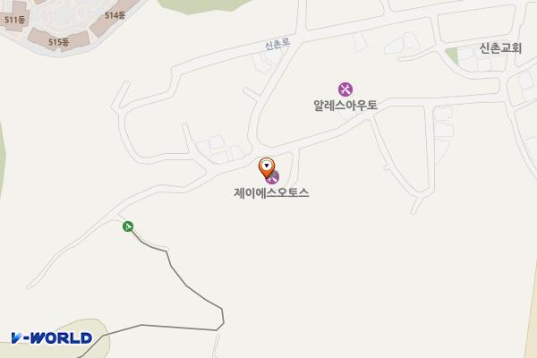 제이에스오토스 위치 지도 — 경기도 성남시 수정구 신촌남로 31-4