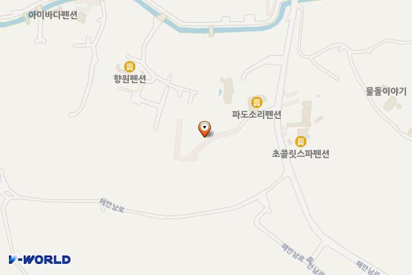 강화바다펜션 위치 지도 — 인천광역시 강화군 화도면 해안남로 2355-7