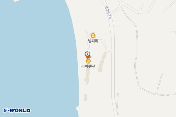 라바풀빌라 위치 지도 — 충청남도 보령시 웅천읍 열린바다로 484