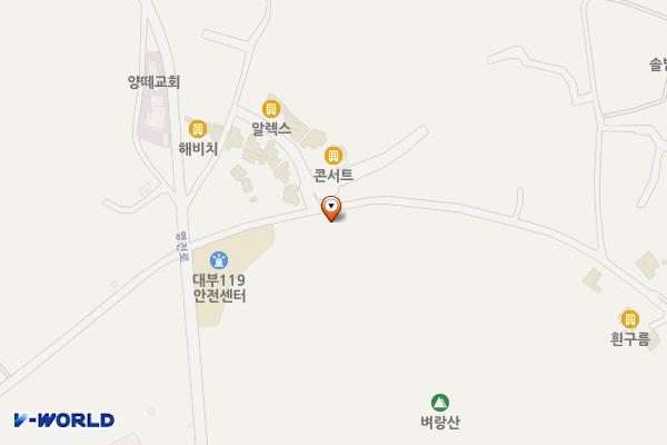 콘서트374독채펜션 위치 지도 — 경기도 안산시 단원구 나루개길 10-9