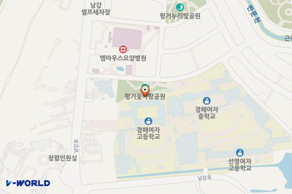 경해여자고등학교 위치 지도 — 경상남도 진주시 남강로 39