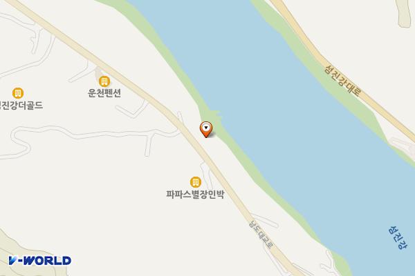 남도대교자전거쉼터 위치 지도 — 전남광주통합특별시 구례군 간전면 남도대교로 98
