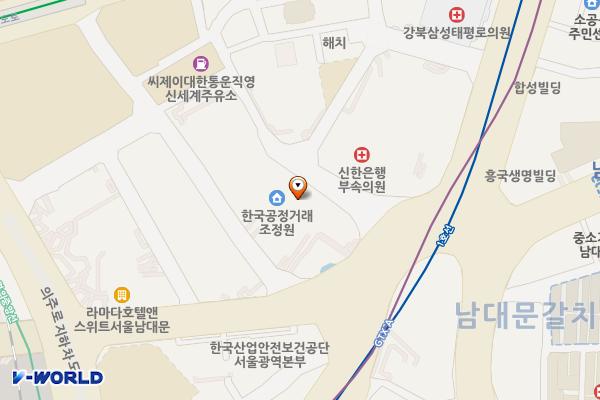 서울상공회의소 위치 지도 — 서울특별시 중구 세종대로 39