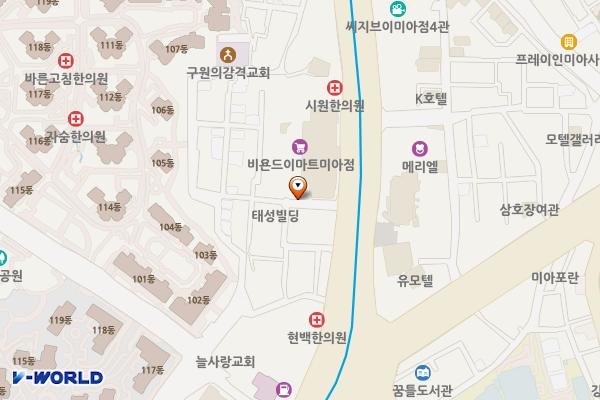 이마트 미아점 위치 지도 — 서울특별시 성북구 도봉로 17