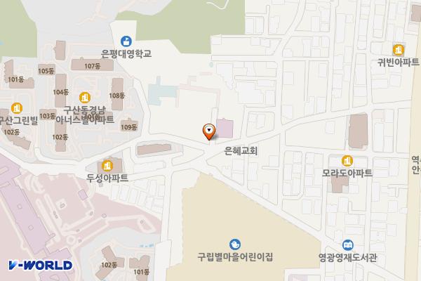 다움장애아동지원센터 위치 지도 — 서울특별시 은평구 갈현로11길 30