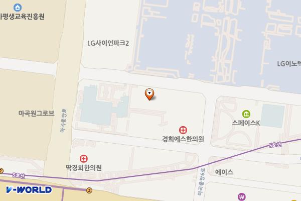 서울창업허브 엠플러스 위치 지도 — 서울특별시 강서구 마곡중앙8로 14