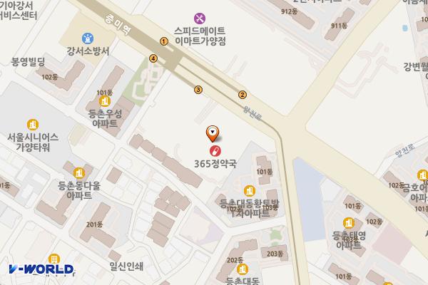 서울축산업협동조합 위치 지도 — 서울특별시 강서구 양천로 570