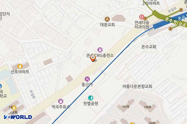 동진콜택시(개방 사용가능시간 확인필) 위치 지도 — 서울특별시 구로구 부일로 833