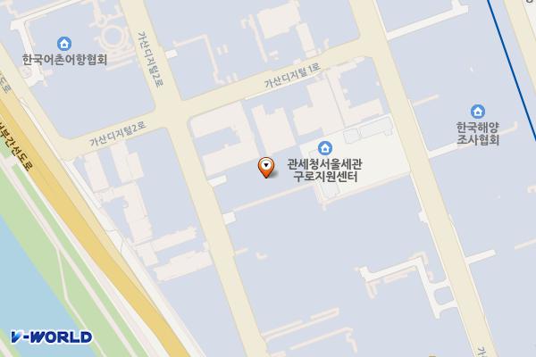 더리브 스마트타워 위치 지도 — 서울특별시 금천구 가산디지털2로 34