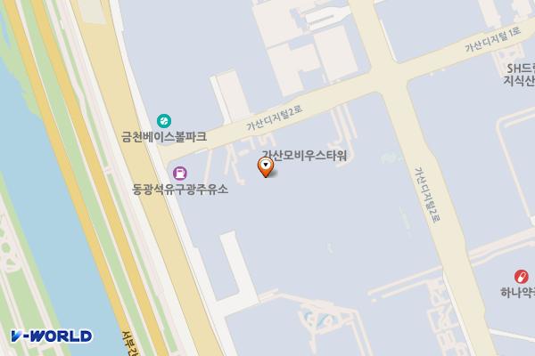 서울디지털드림타운 위치 지도 — 서울특별시 금천구 가산디지털2로 169-31