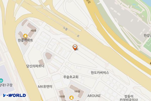 양평역 거주자우선주차구역 – 가로등형 위치 지도 — 서울특별시 영등포구 선유서로 103-2