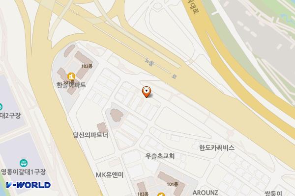 노들로 진입구 거주자우선주차구역 – 가로등형 위치 지도 — 서울특별시 영등포구 양평로28사길 29
