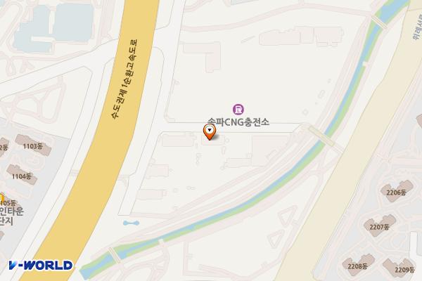 흥덕기업(개방 사용가능시간 확인필) 위치 지도 — 서울특별시 송파구 충민로6길 61-16