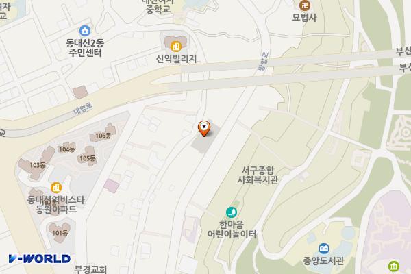 망양노외공영주차장 위치 지도 — 부산광역시 서구 보동길 218