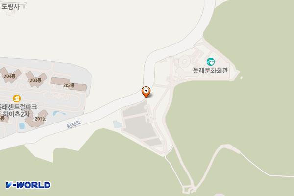 사적공원 공영주차장 위치 지도 — 부산광역시 동래구 문화로 62