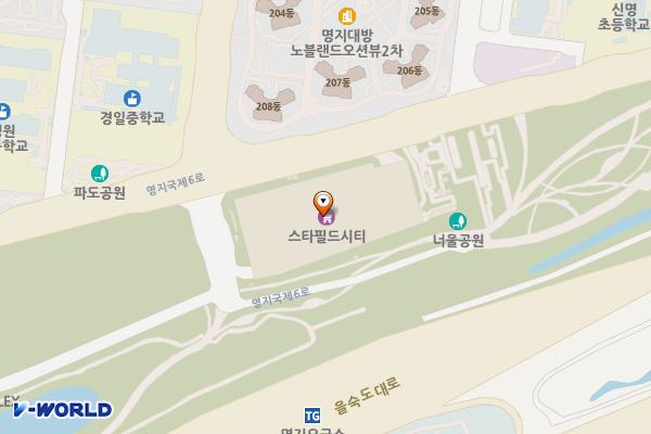 이마트 T 명지점 위치 지도 — 부산광역시 강서구 명지국제6로 168