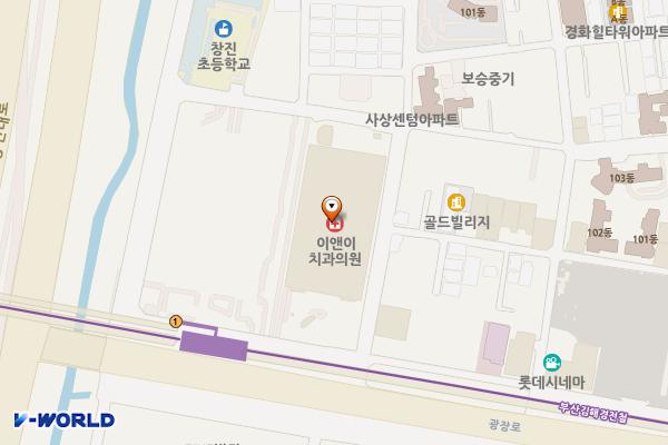 이마트 사상점 위치 지도 — 부산광역시 사상구 광장로 17