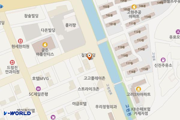 고현8 위치 지도 — 경상남도 거제시 고현천로 22