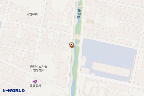 한국강관주변 공영주차장 위치 지도 — 부산광역시 사상구 감전동 960