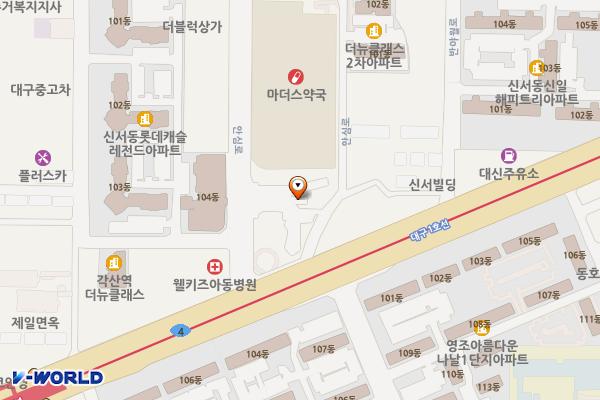 이마트 반야월점 위치 지도 — 대구광역시 동구 안심로 389-2