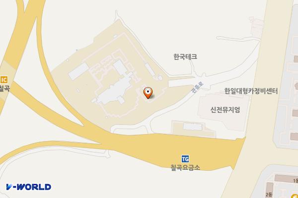 한국도로공사 대구경북본부 위치 지도 — 대구광역시 북구 관음로 61-26