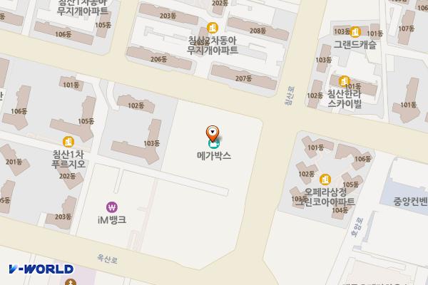 이마트 칠성점 위치 지도 — 대구광역시 북구 침산로 93