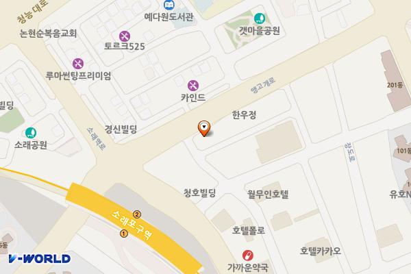 현대자동차 논현지점 위치 지도 — 인천광역시 남동구 앵고개로 936
