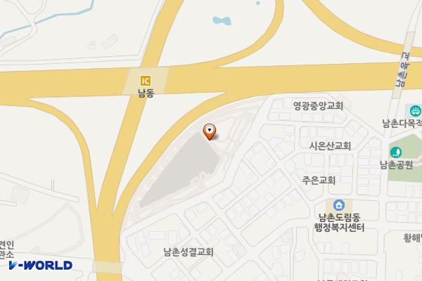새남촌공영주차장 위치 지도 — 인천광역시 남동구 남촌동 357-1