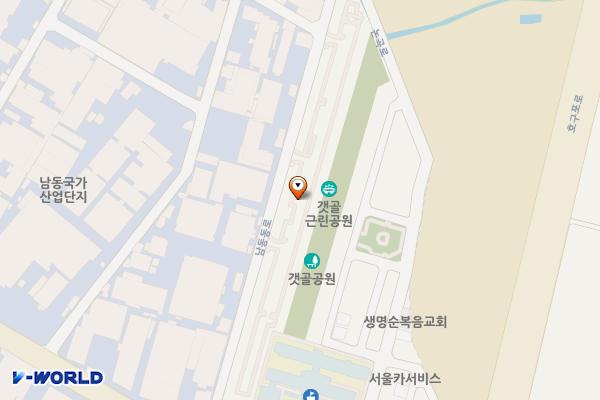 남동공단2호공영주차장 위치 지도 — 인천광역시 남동구 남촌동 644