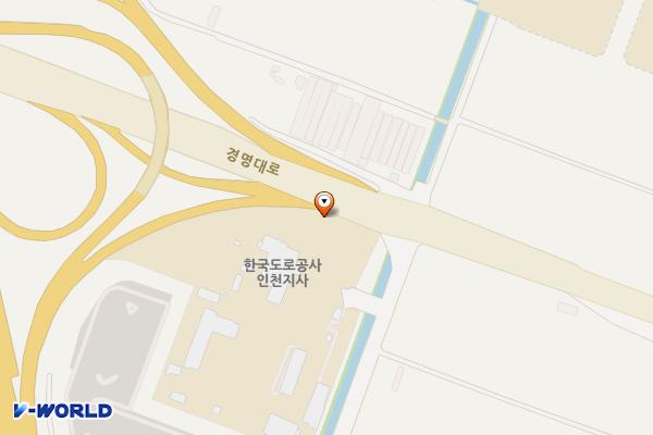 한국도로공사 인천지사 위치 지도 — 인천광역시 계양구 경명대로 1322