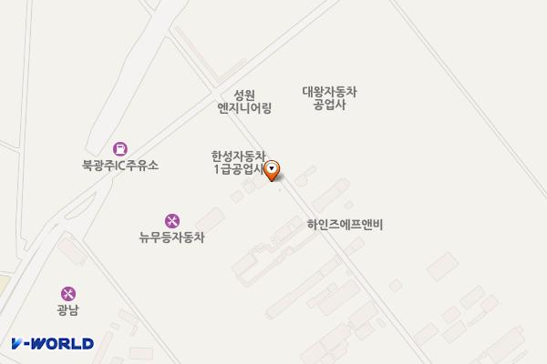 태양운수 위치 지도 — 전남광주통합특별시 북구 하서로672번길 18-12