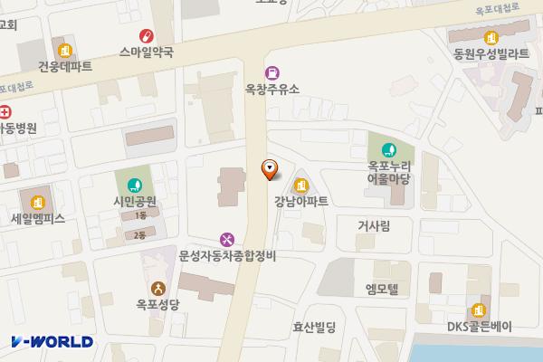 옥포8 위치 지도 — 경상남도 거제시 옥포성안로72