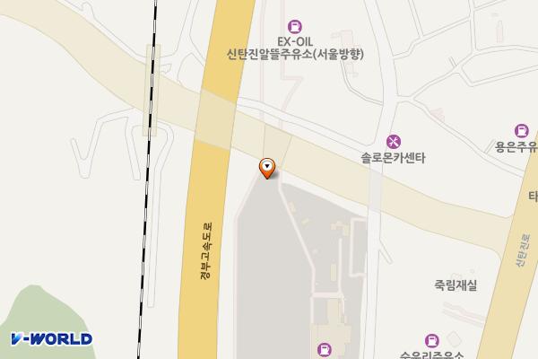 신탄진휴게소 (서울) 위치 지도 — 대전광역시 대덕구 산업단지로 27