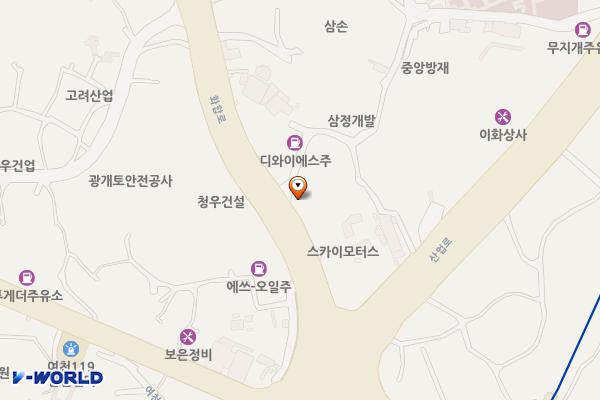 기아오토큐 남울산서비스 위치 지도 — 울산광역시 남구 화합로 14