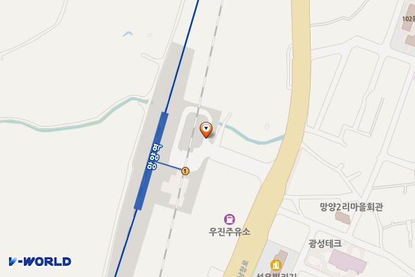 코레일 망양역 위치 지도 — 울산광역시 울주군 온양읍 남창로 911