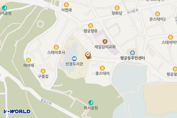 선경도서관 위치 지도 — 경기도 수원시 팔달구 신풍로23번길 68