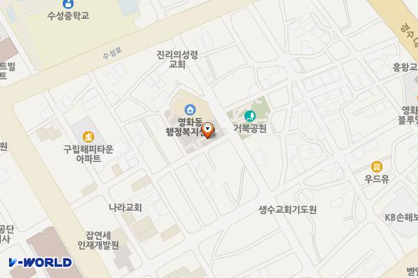 영화동공영주차장 위치 지도 — 경기도 수원시 장안구 수성로382번길 30