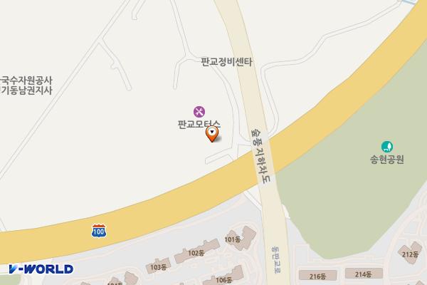 대림자동차정비서비스(유) 위치 지도 — 경기도 성남시 수정구 사송로77번길 72