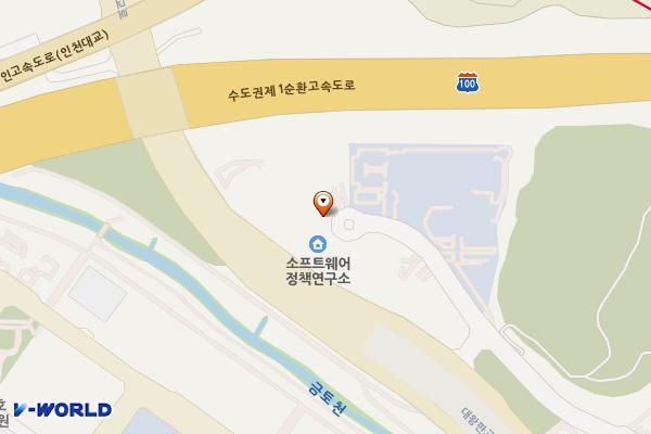 판교테크노밸리 글로벌 RnD센터 위치 지도 — 경기도 성남시 분당구 대왕판교로712번길 22