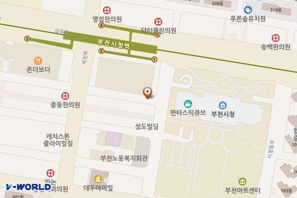 이마트 중동점 위치 지도 — 경기도 부천시 석천로 188